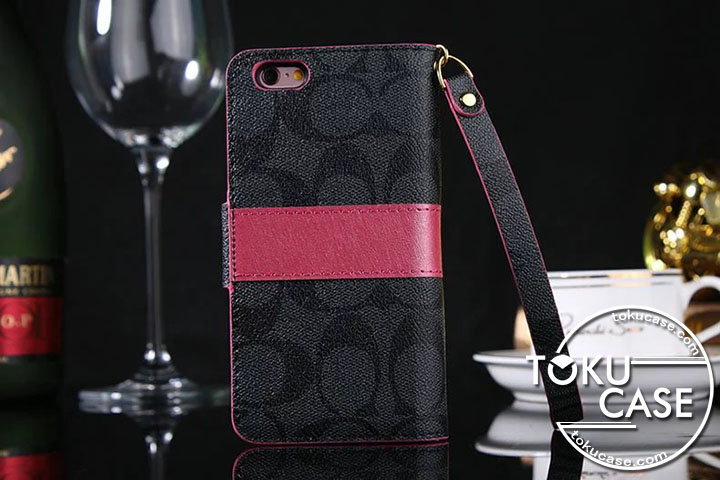 コーチアイフォン7手帳ケース