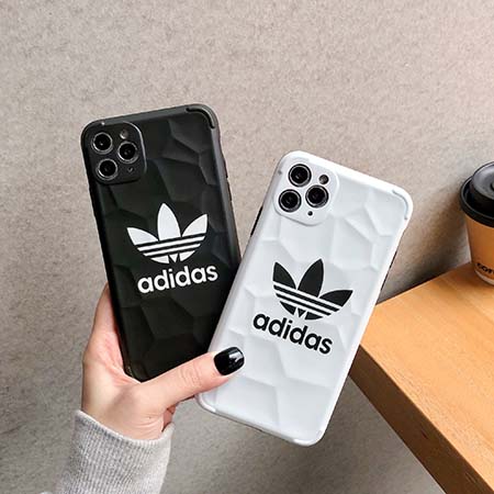 Adidas携帯ケース iPhone12 かっこいい 