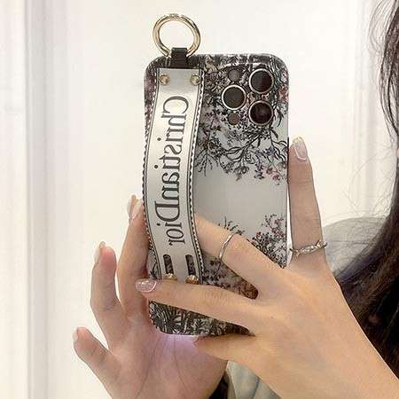 iPhone 11promax 保護ケース Dior ブランド英字プリント付き