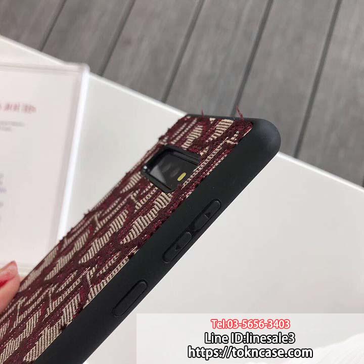 Dior IPHONEXケース 布製 刺繍入り レディース 女子