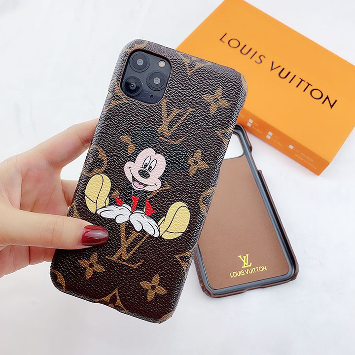 ミッキー柄 iphone12ケース LV