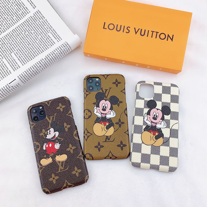 ミッキー柄 iphone12ケース LV