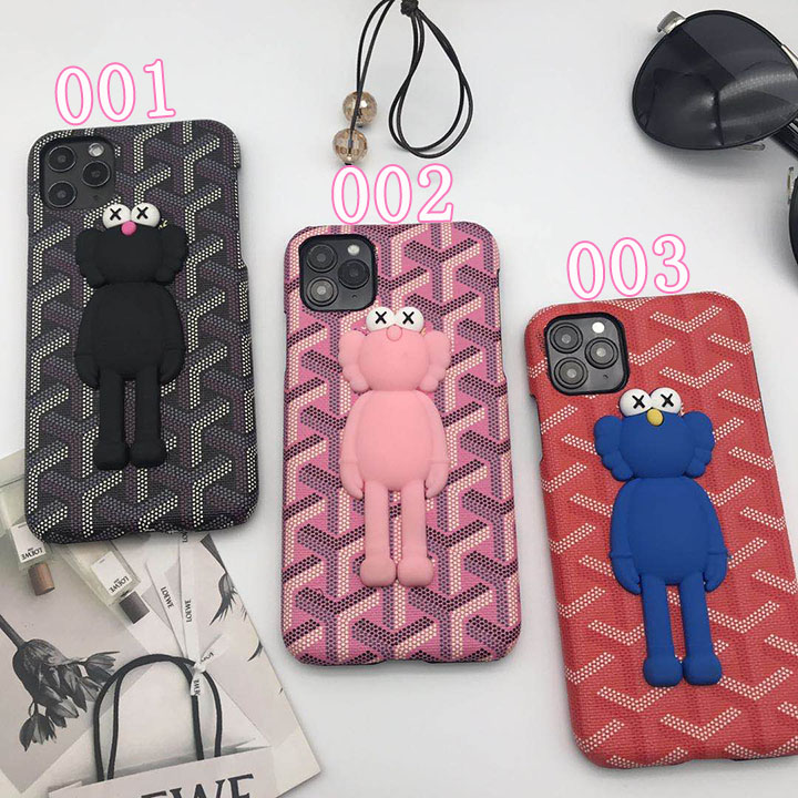 01.JPG KAWS グラフィティ風 iphone12/12mini スマホケース