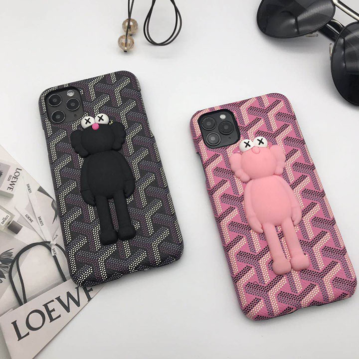 ,kaws iphone12pro max カバー かわいい