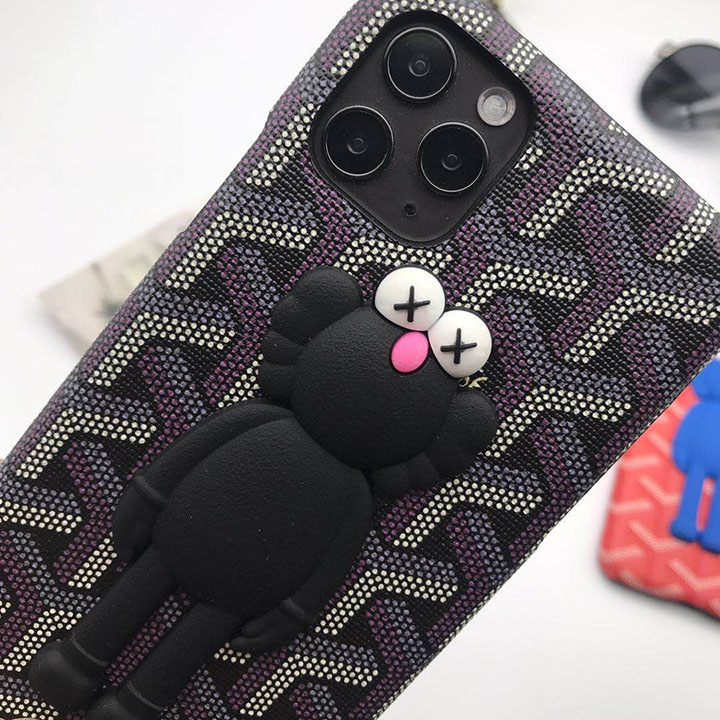 06.JPG KAWS グラフィティ風 iphone12/12mini スマホケース