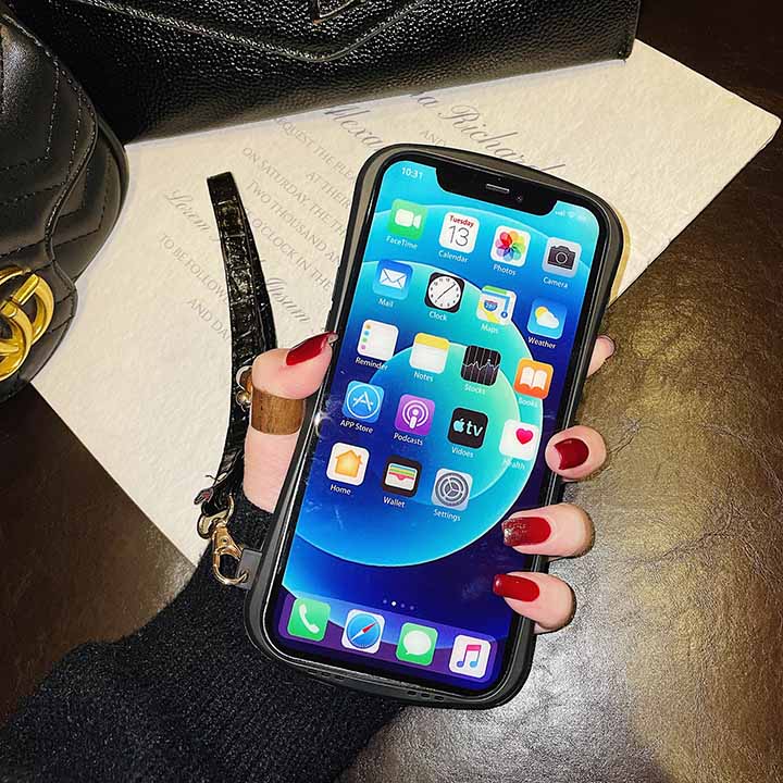 YSL iPhoneXSケース ショルダー付き