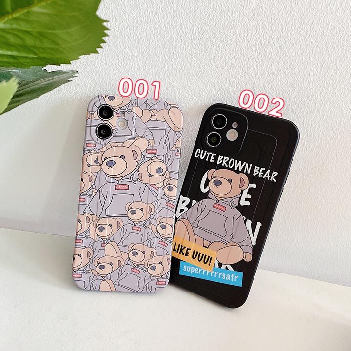 アイフォン12プロケース くま