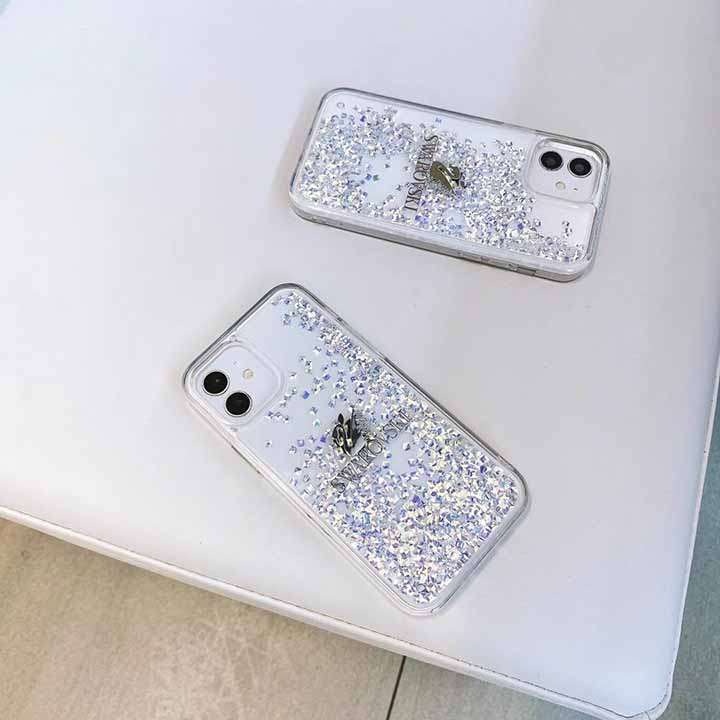 TPU携帯ケースiphone12promax/12pro Swarovski