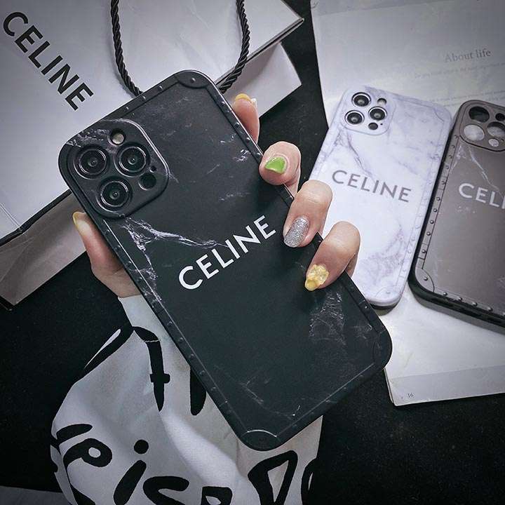 光沢感 カバー アイフォーン12Pro Celine